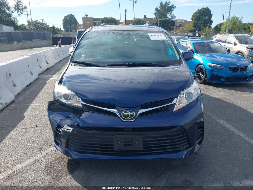 2020 Toyota Sienna Le VIN: 5TDKZ3DC4LS075208 Lot: 43401411