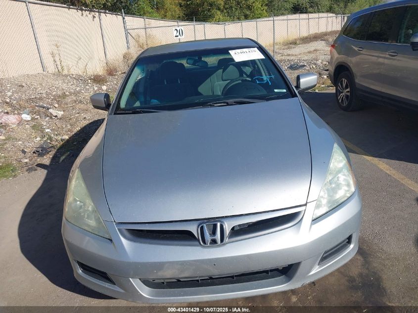 2007 Honda Accord 2.4 Lx VIN: 1HGCM56487A070392 Lot: 43401429