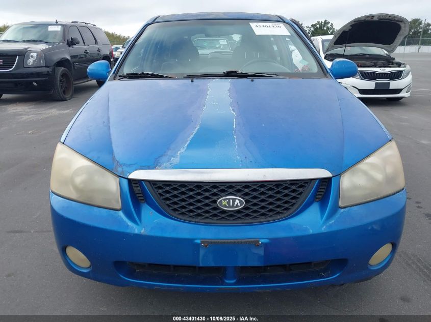 2005 Kia Spectra5 VIN: KNAFE161255089076 Lot: 43401430