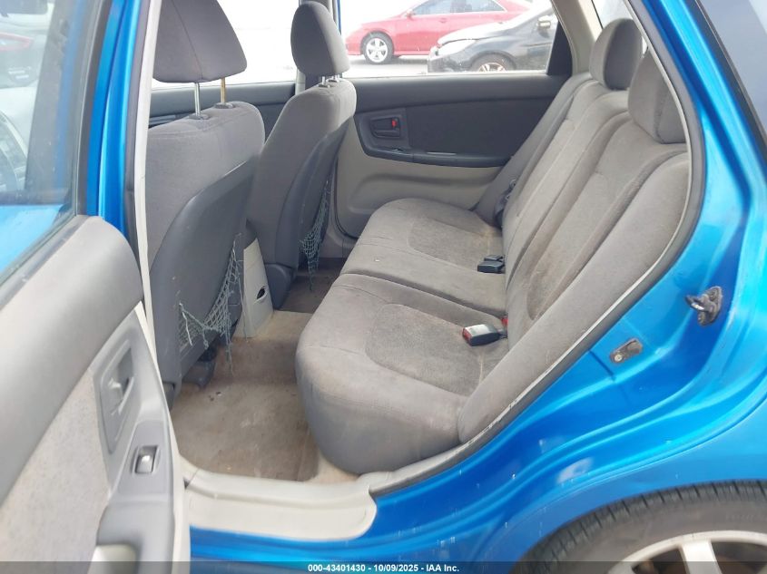 2005 Kia Spectra5 VIN: KNAFE161255089076 Lot: 43401430