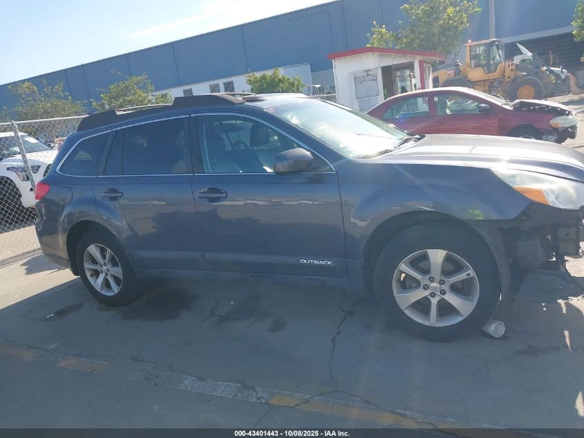 2014 Subaru Outback 2.5I Limited VIN: 4S4BRBNC4E3253322 Lot: 43401443