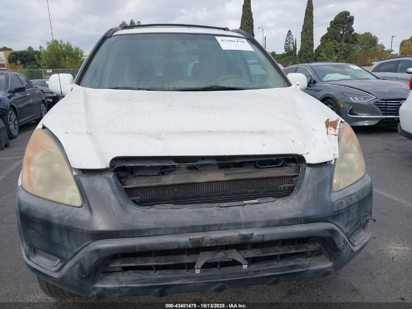 2002 Honda Cr-V Ex VIN: JHLRD78852C071326 Lot: 43401478