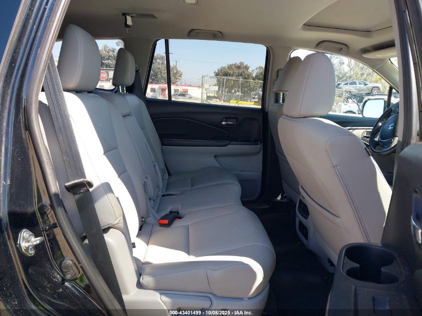 2018 Honda Pilot Ex-L VIN: 5FNYF6H77JB049916 Lot: 43401499