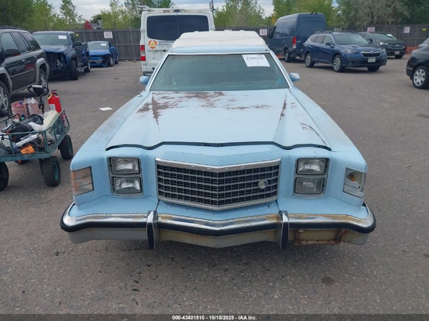 1979 Ford Ranchero VIN: 9H43H112653 Lot: 43401510