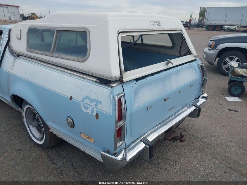 1979 Ford Ranchero VIN: 9H43H112653 Lot: 43401510