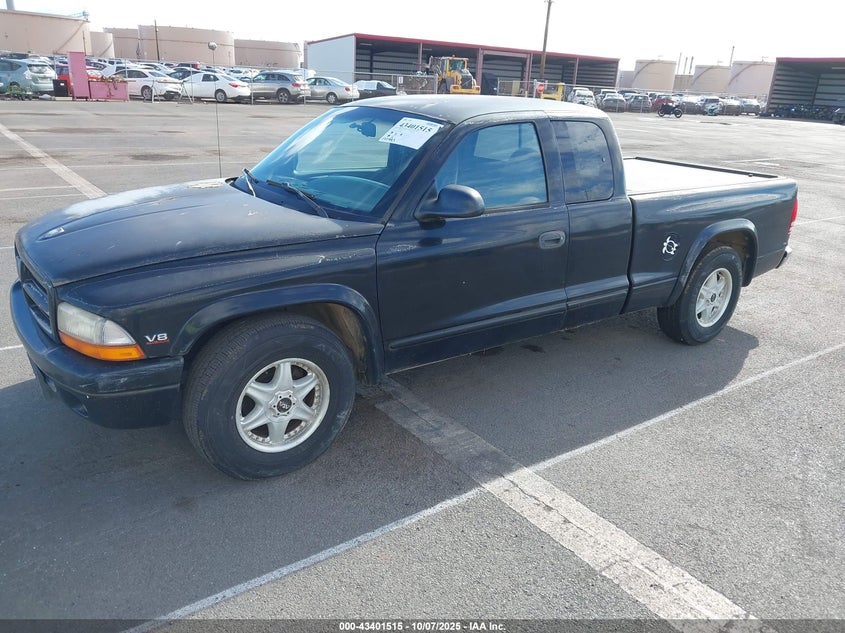 1B7GL22ZXXS128466 1999 DODGE DAKOTA photo no. 2