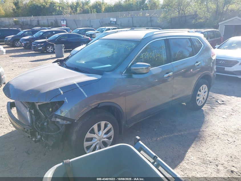 2016 NISSAN ROGUE S KNMAT2MT4GP721628