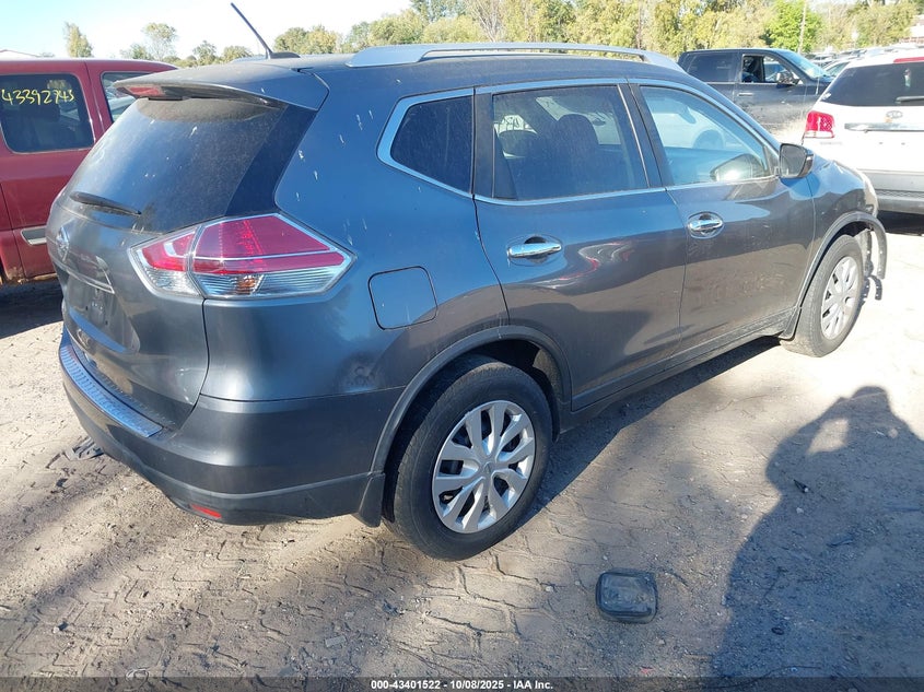 2016 NISSAN ROGUE S KNMAT2MT4GP721628