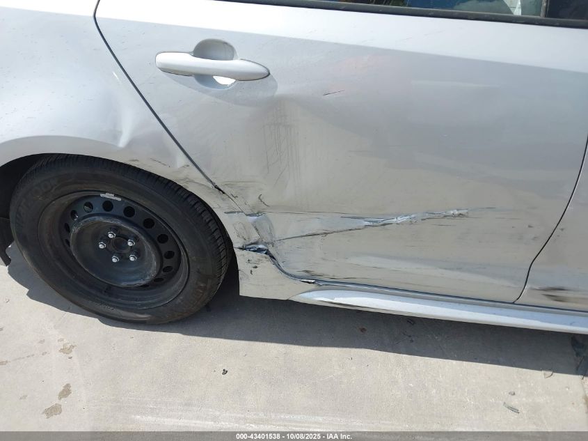 2025 Toyota Corolla Le VIN: 5YFB4MDE7SP302596 Lot: 43401538