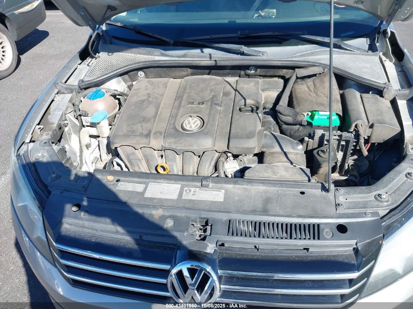 2013 Volkswagen Passat 2.5L S VIN: 1VWAP7A33DC043234 Lot: 43401550