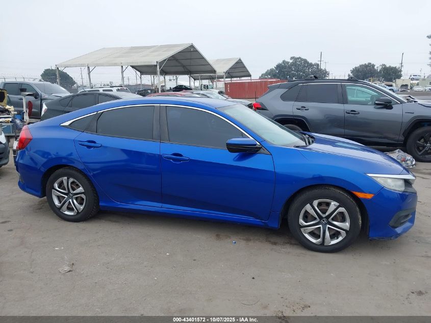 2017 Honda Civic Lx VIN: 19XFC2F55HE217921 Lot: 43401572