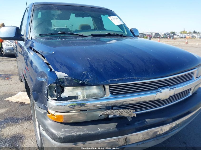 2000 Chevrolet Silverado 1500 Ls VIN: 1GCEC14W0YZ186082 Lot: 43401589