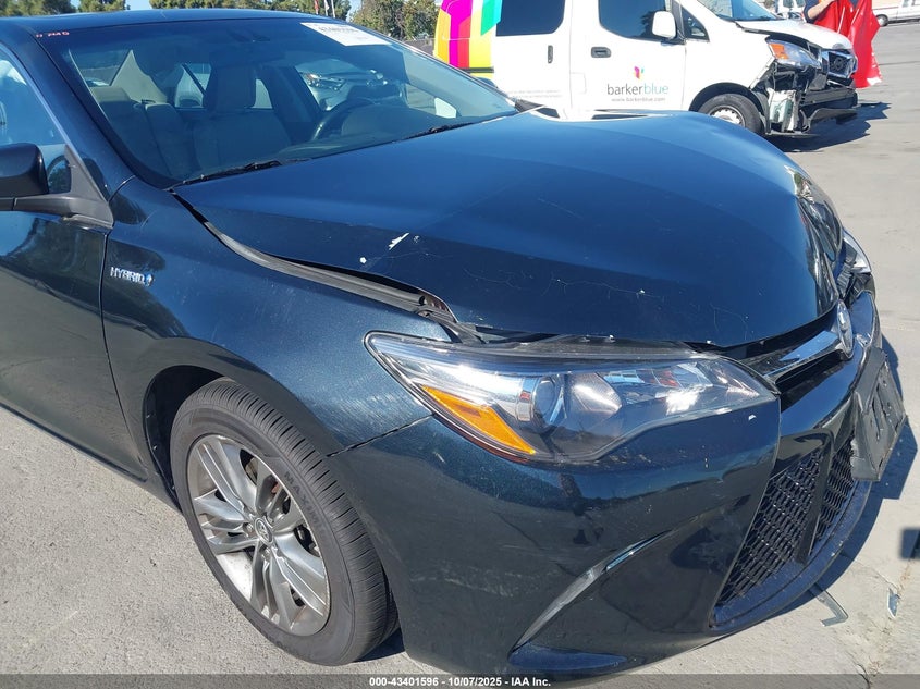 2017 Toyota Camry Hybrid Se VIN: 4T1BD1FK4HU222097 Lot: 43401596