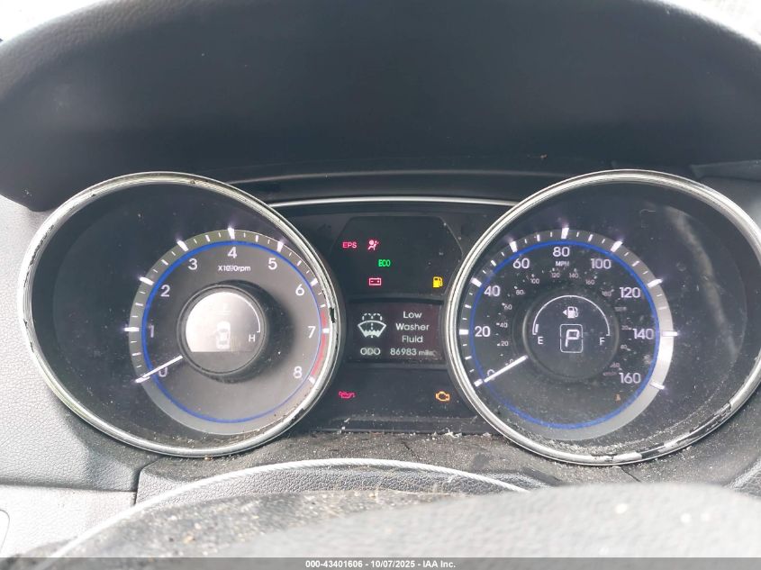 2013 Hyundai Sonata Gls VIN: 5NPEB4AC4DH618298 Lot: 43401606