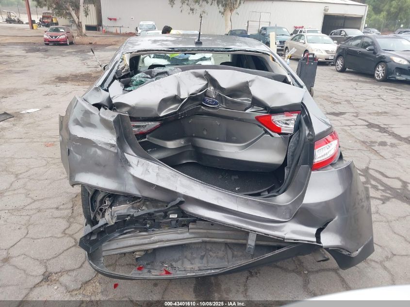 2014 Ford Fusion S VIN: 3FA6P0G78ER317000 Lot: 43401610