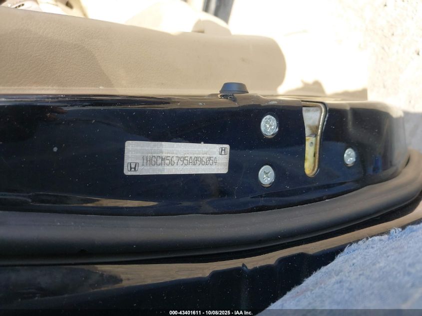 2005 Honda Accord 2.4 Ex VIN: 1HGCM56795A096054 Lot: 43401611