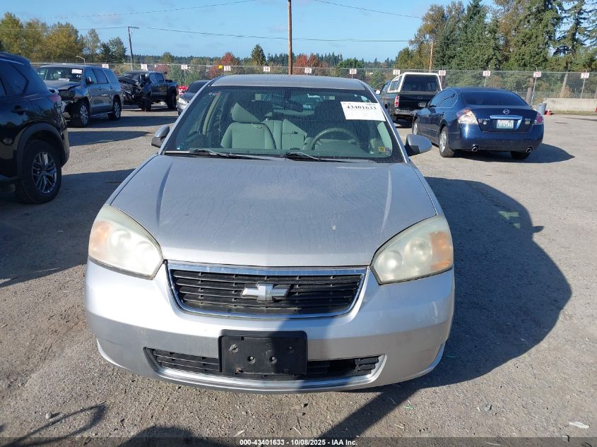 2006 Chevrolet Malibu Maxx Lt VIN: 1G1ZT61826F175595 Lot: 43401633