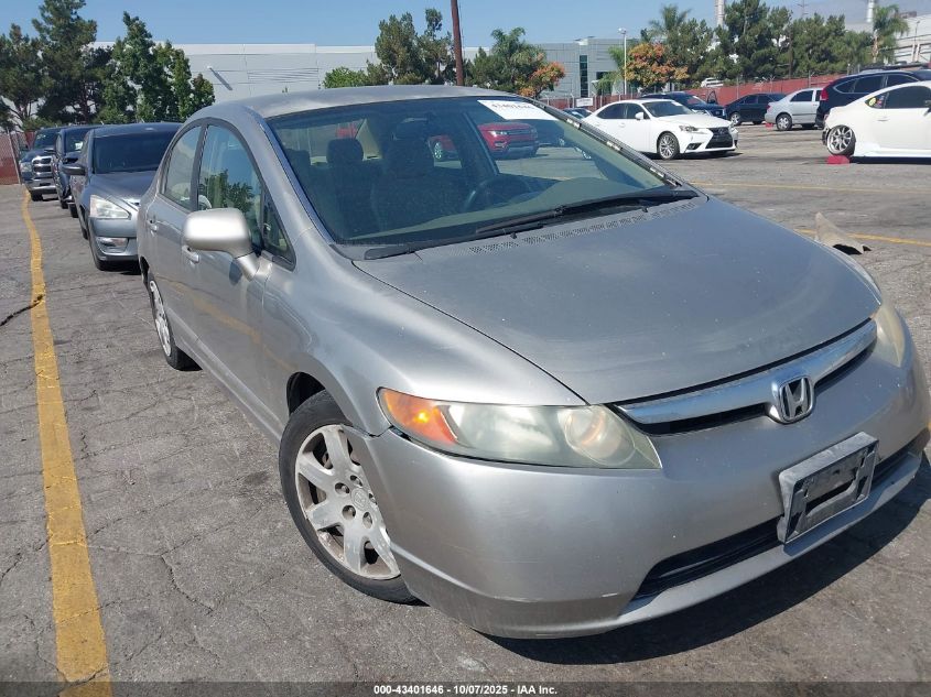 2006 Honda Civic Lx VIN: 1HGFA16526L005385 Lot: 43401646