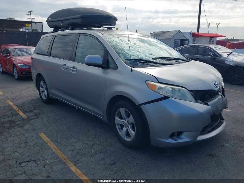 2011 Toyota Sienna Le V6 VIN: 5TDKK3DC7BS102212 Lot: 43401647