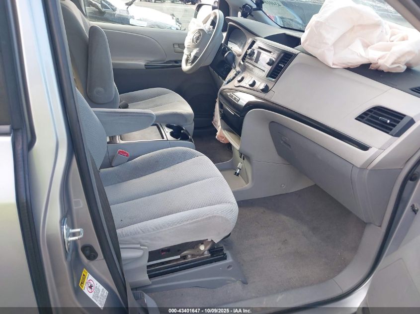 2011 Toyota Sienna Le V6 VIN: 5TDKK3DC7BS102212 Lot: 43401647