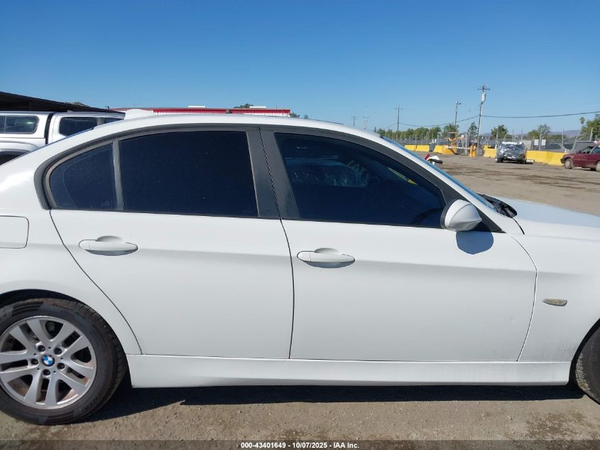 2007 BMW 328I VIN: WBAVA33527PG53300 Lot: 43401649