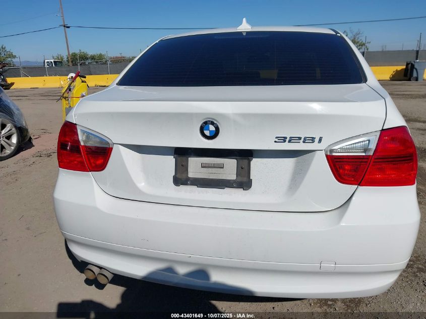 2007 BMW 328I VIN: WBAVA33527PG53300 Lot: 43401649