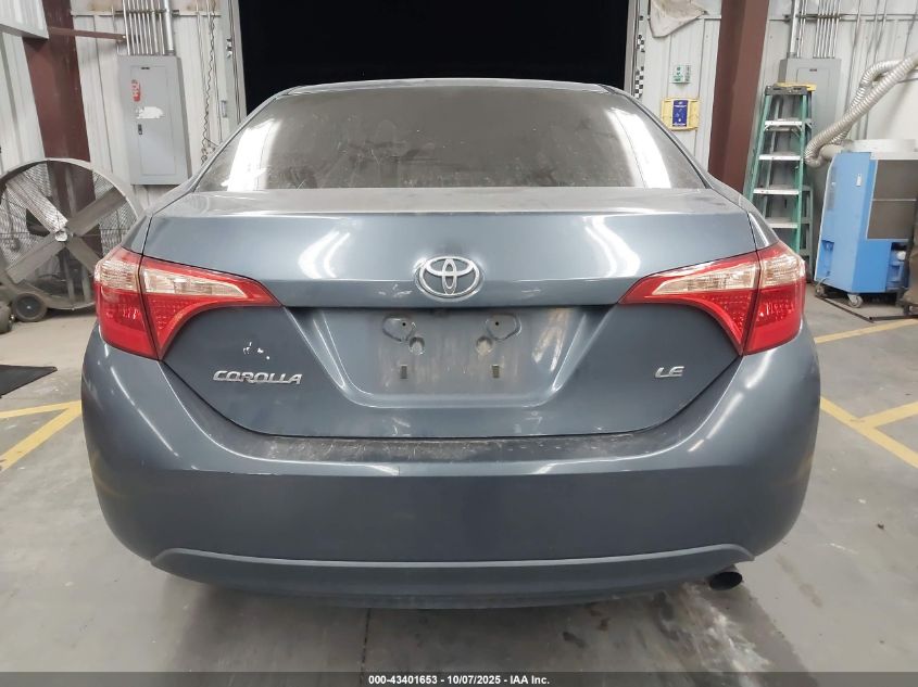 2017 Toyota Corolla Le VIN: 2T1BURHE3HC925472 Lot: 43401653
