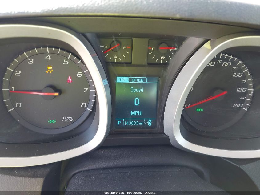 2014 Chevrolet Equinox 1Lt VIN: 2GNALBEK8E6382480 Lot: 43401656