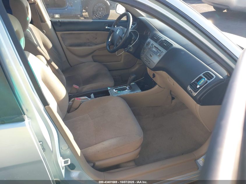 2003 Honda Civic Hybrid VIN: JHMES96603S019302 Lot: 43401669