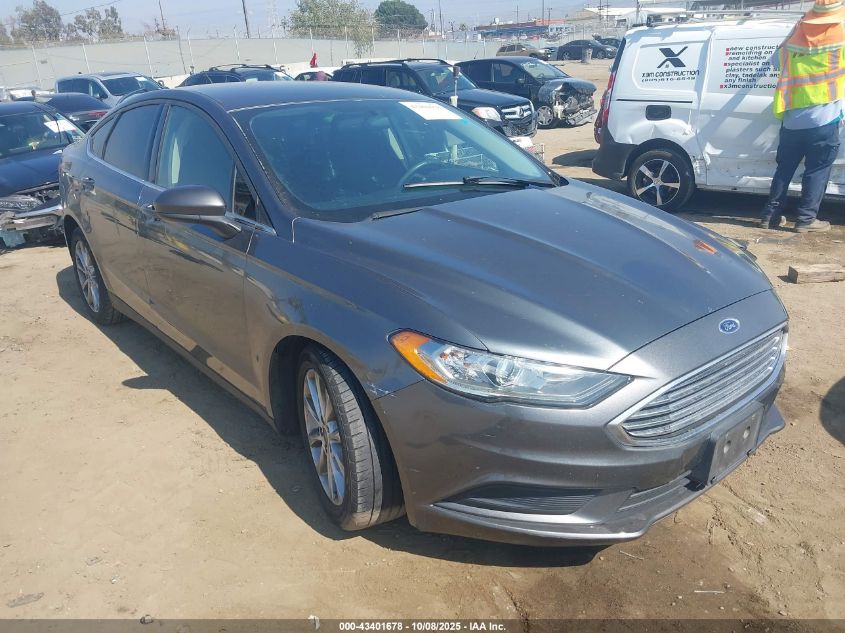 2017 Ford Fusion Se VIN: 3FA6P0HD4HR242532 Lot: 43401678