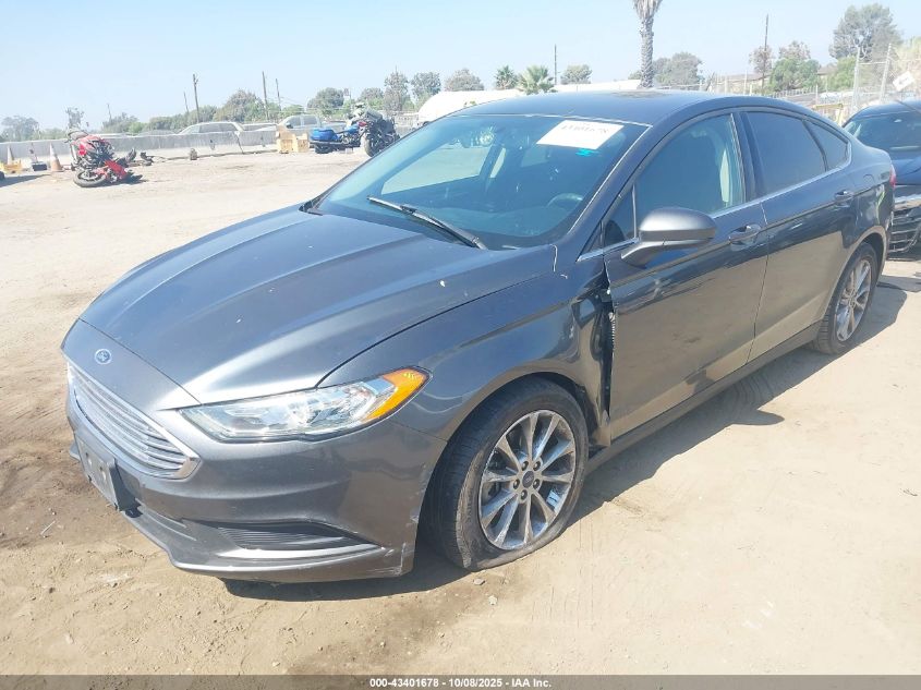 2017 Ford Fusion Se VIN: 3FA6P0HD4HR242532 Lot: 43401678