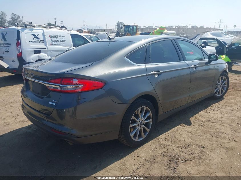 2017 Ford Fusion Se VIN: 3FA6P0HD4HR242532 Lot: 43401678