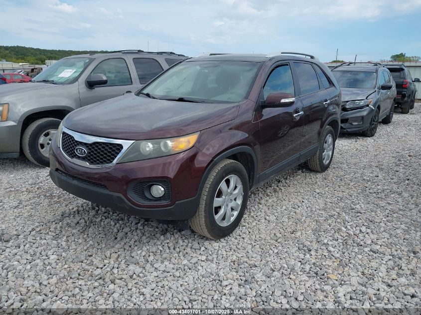 2011 Kia Sorento Lx VIN: 5XYKT4A17BG060160 Lot: 43401701
