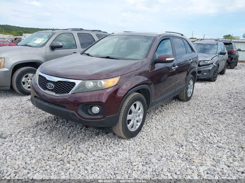 2011 Kia Sorento Lx VIN: 5XYKT4A17BG060160 Lot: 43401701