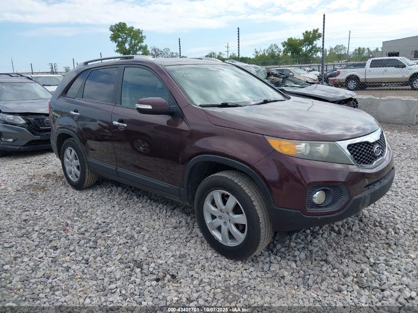 2011 Kia Sorento Lx VIN: 5XYKT4A17BG060160 Lot: 43401701