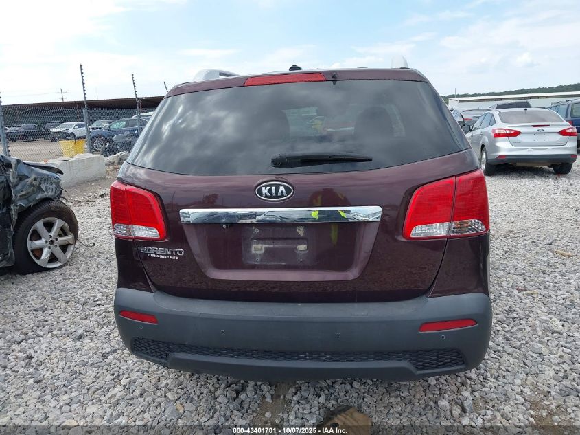 2011 Kia Sorento Lx VIN: 5XYKT4A17BG060160 Lot: 43401701