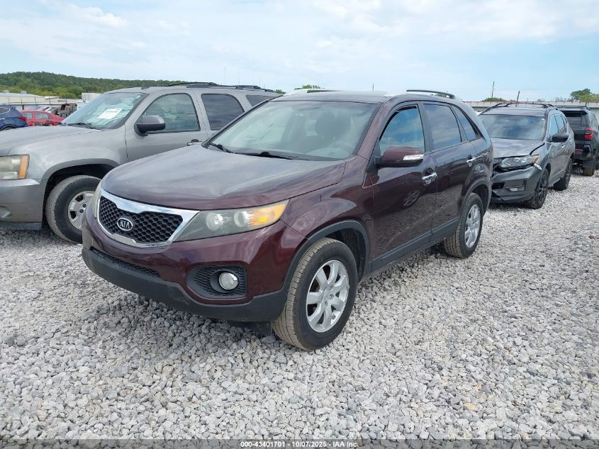 2011 Kia Sorento Lx VIN: 5XYKT4A17BG060160 Lot: 43401701