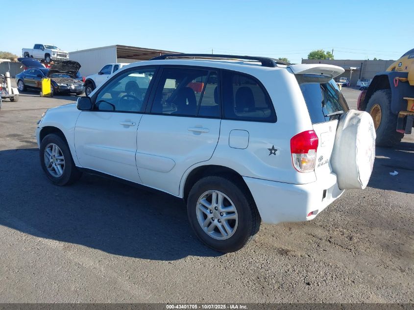 2002 Toyota Rav4 VIN: JTEGH20V120061077 Lot: 43401705