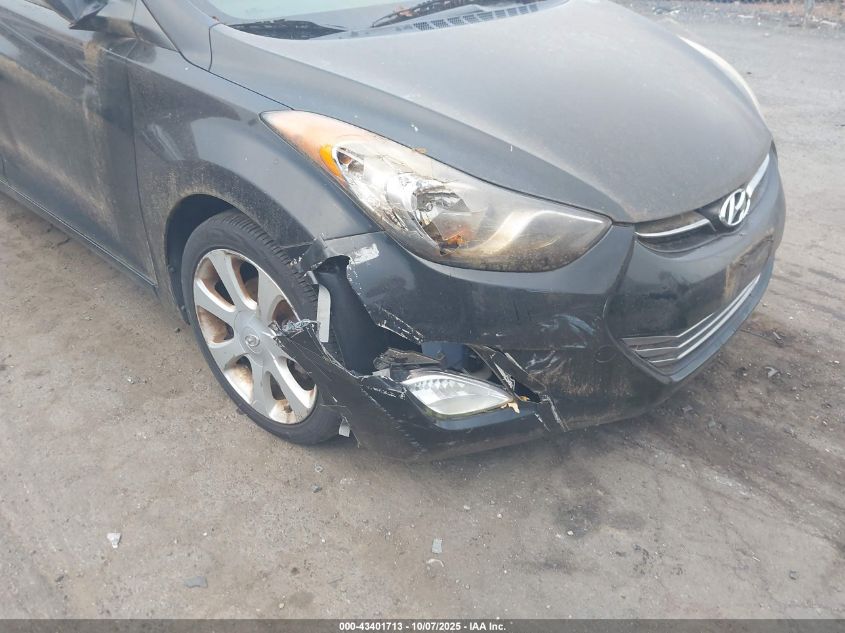 2013 Hyundai Elantra Limited VIN: KMHDH4AEXDU024943 Lot: 43401713