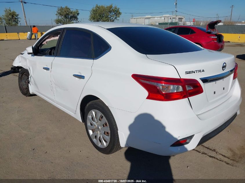 2016 Nissan Sentra S VIN: 3N1AB7AP4GY337275 Lot: 43401728