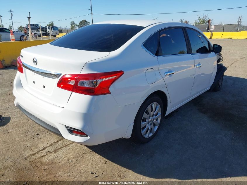 2016 Nissan Sentra S VIN: 3N1AB7AP4GY337275 Lot: 43401728