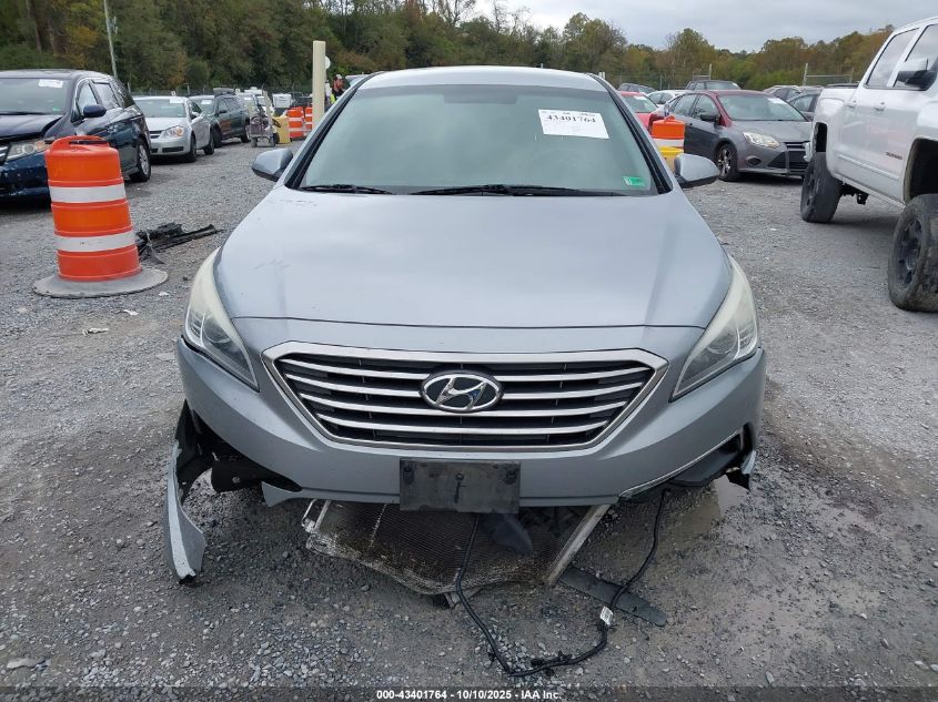 2015 Hyundai Sonata Se VIN: 5NPE24AF1FH070855 Lot: 43401764