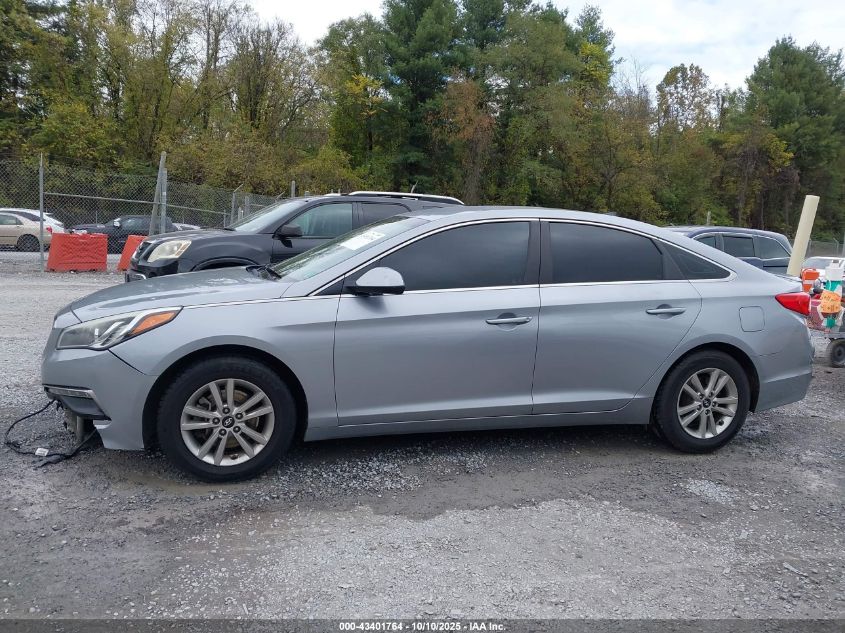 2015 Hyundai Sonata Se VIN: 5NPE24AF1FH070855 Lot: 43401764