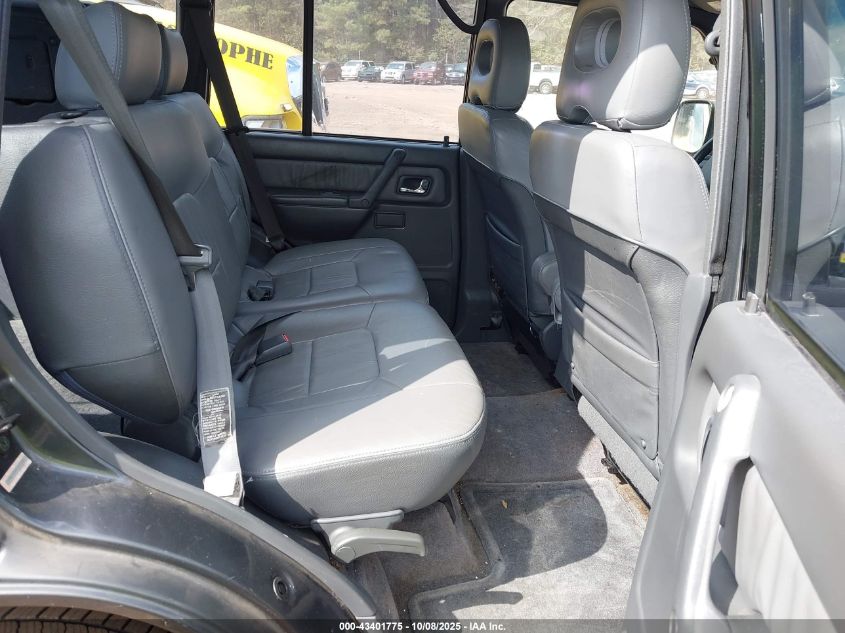 1997 Mitsubishi Montero Ls VIN: JA4MR41R5VJ001149 Lot: 43401775