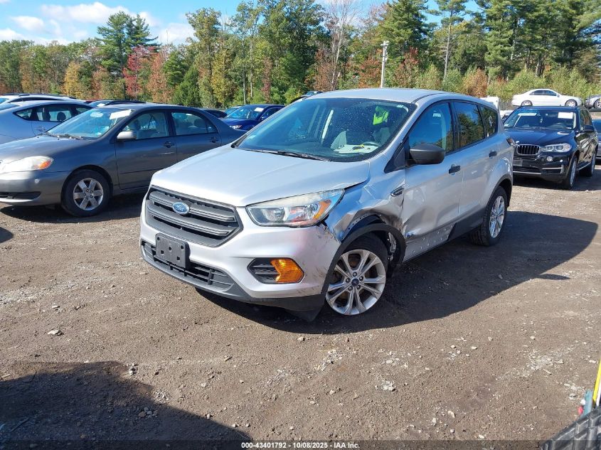 2017 Ford Escape S VIN: 1FMCU0F78HUE37511 Lot: 43401792
