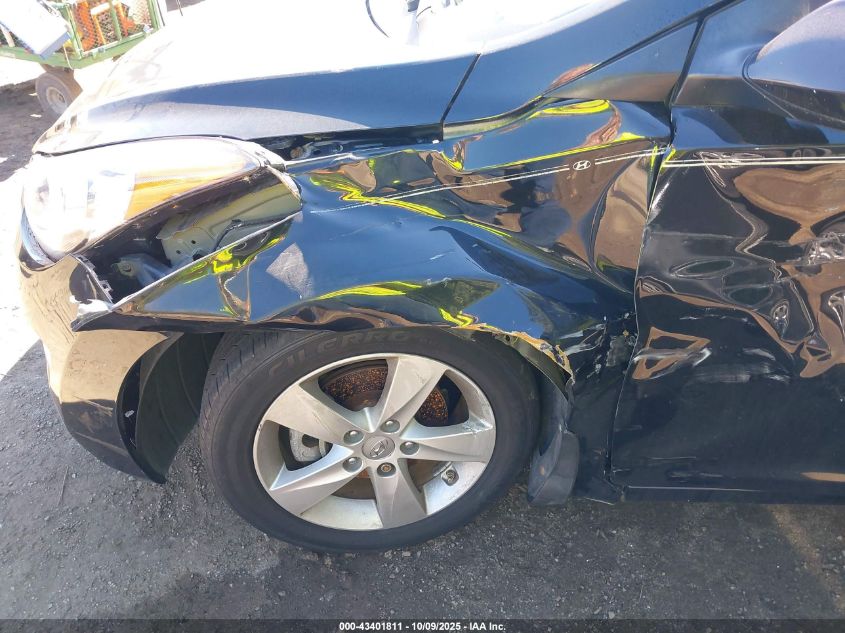 2013 Hyundai Elantra Gls VIN: 5NPDH4AE0DH394796 Lot: 43401811