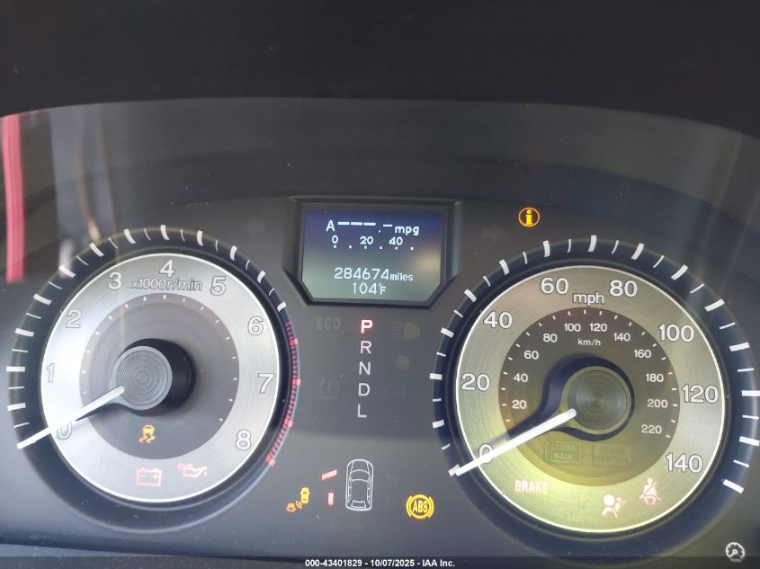 2012 Honda Odyssey Touring/Touring Elite VIN: 5FNRL5H95CB129288 Lot: 43401829