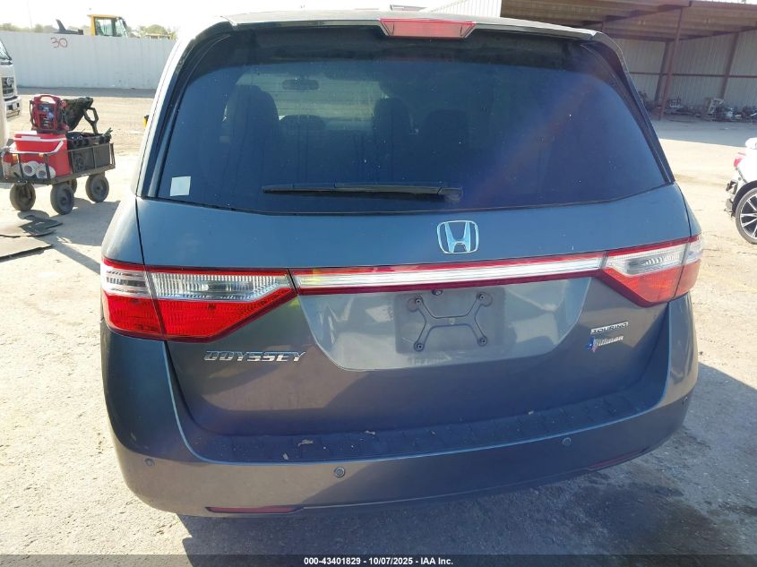 2012 Honda Odyssey Touring/Touring Elite VIN: 5FNRL5H95CB129288 Lot: 43401829