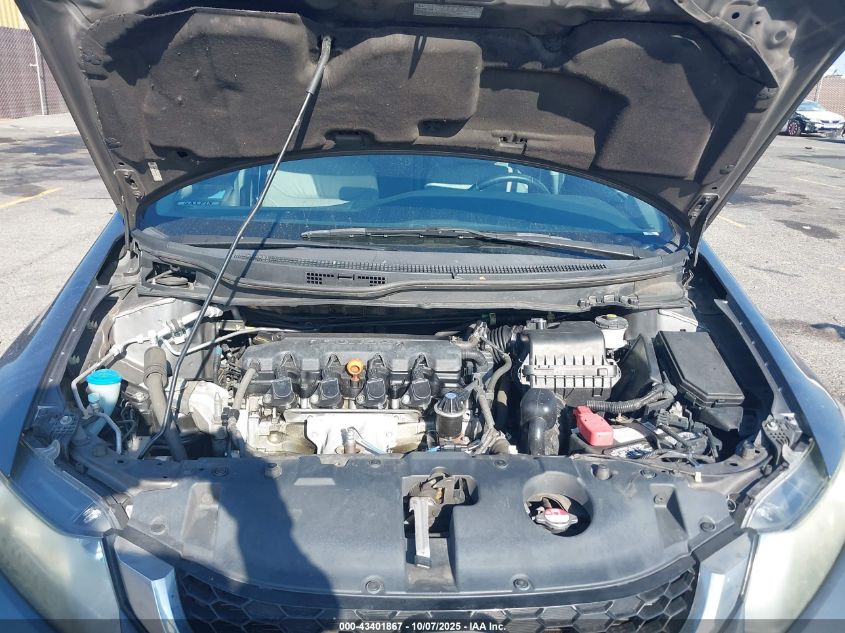 2013 Honda Civic Ex-L VIN: 19XFB2F98DE273299 Lot: 43401867