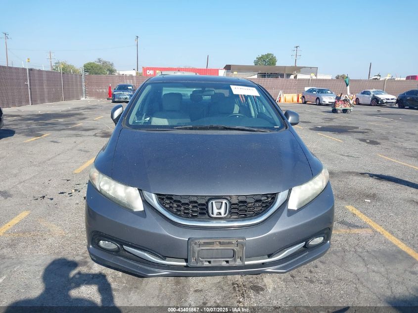 2013 Honda Civic Ex-L VIN: 19XFB2F98DE273299 Lot: 43401867